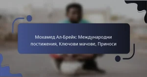 Мохамед Ал-Брейк: Международни постижения, Ключови мачове, Приноси